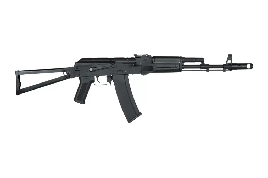 AK-74M con Culata Triangular Plegable Specna Arms CORE SA-J72 para Airsoft / AEG (Color: Negro) - Imagen 3