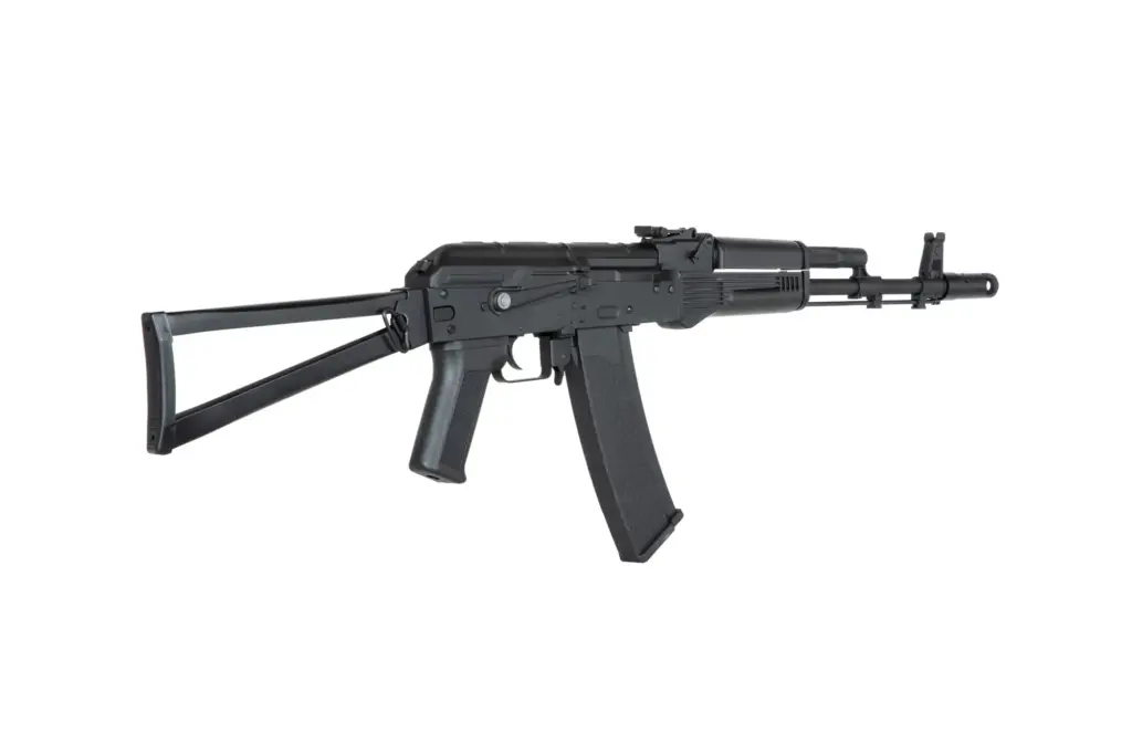 AK-74M con Culata Triangular Plegable Specna Arms CORE SA-J72 para Airsoft / AEG (Color: Negro) - Imagen 5