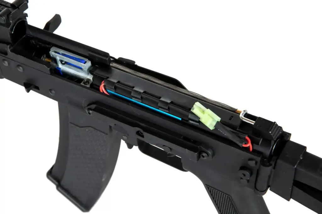 AK-74M con Culata Triangular Plegable Specna Arms CORE SA-J72 para Airsoft / AEG (Color: Negro) - Imagen 7