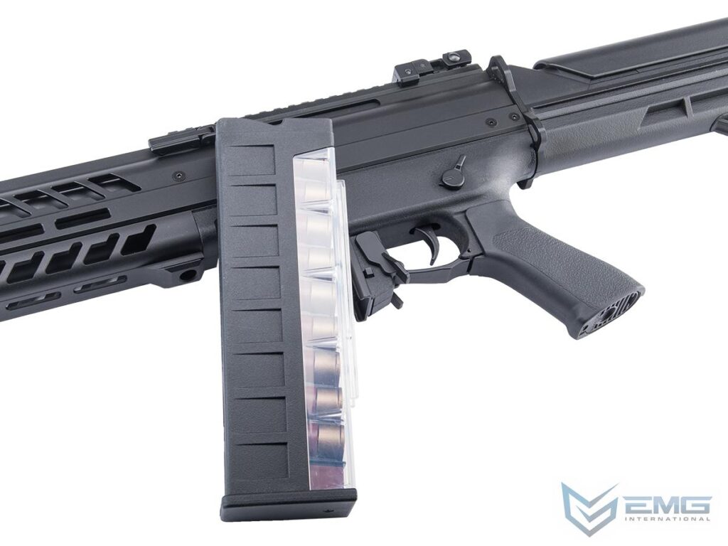 Escopeta Eléctrica EMG SGR-12 para Airsoft / Tira 3-BBs / Full Auto - Imagen 5