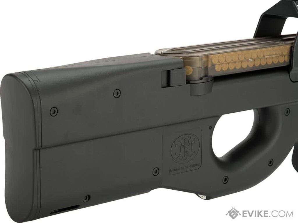 P90 FN Herstal de CYMA con Gearbox de Metal para Airsoft / AEG (Color: Negro) - Imagen 6