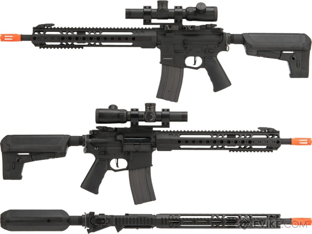 M4 Krytac War Sport GPR-CC Full Metal para Airsoft / AEG (Color: Negro) - Imagen 3