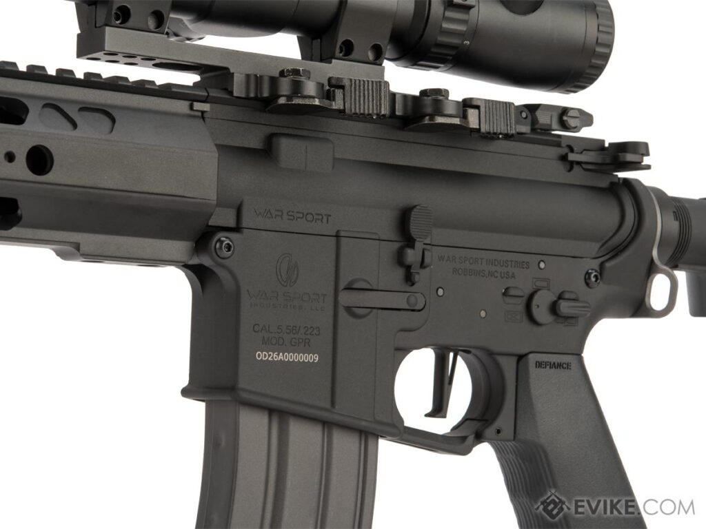 M4 Krytac War Sport GPR-CC Full Metal para Airsoft / AEG (Color: Negro) - Imagen 4