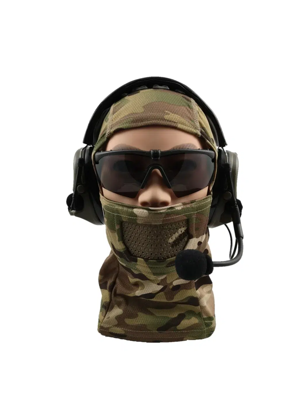 Balaclava con Protección Bucal Fullface Warrior de Cygnus Armory (Color: Multicam) - Imagen 4
