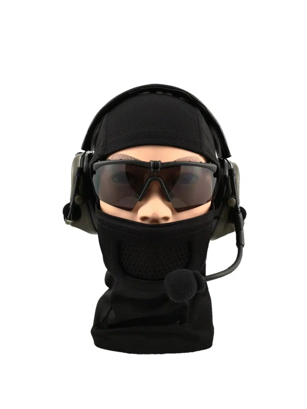 Balaclava con Protección Bucal Fullface Warrior de Cygnus Armory (Color: Negro) - Imagen 4
