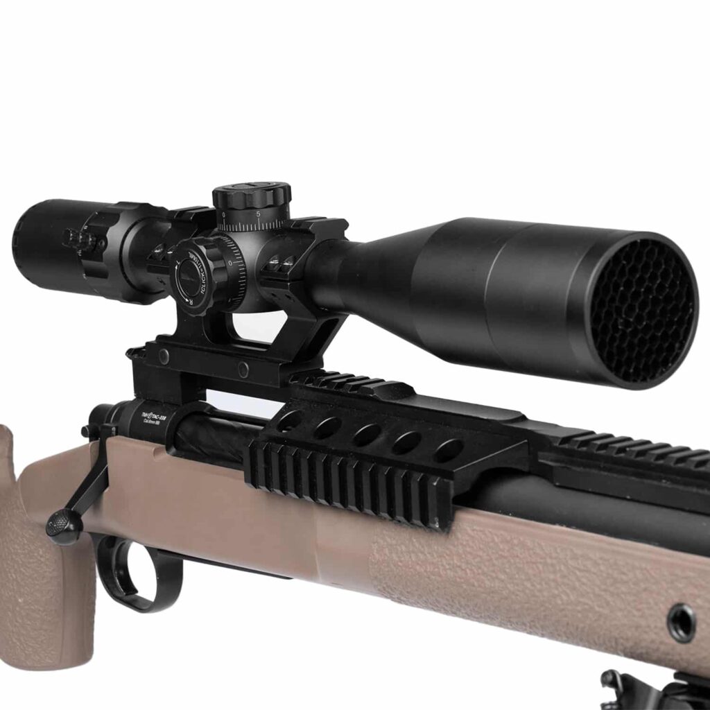 Montura de una Pieza para Miras de 30 mm + Riel RIS Superior - Imagen 2