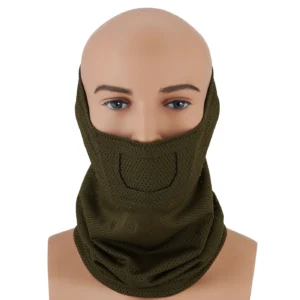 Balaclava con Protección Bucal Face Warrior de Cygnus Armory - Verde Olivo