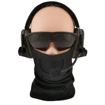 Balaclava con Protección Bucal Face Warrior de Cygnus Armory (Color: Negro) - Imagen 5