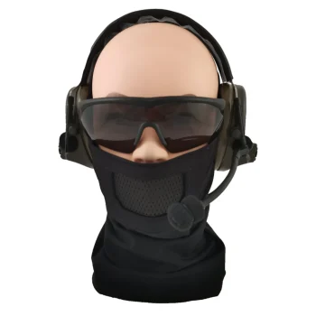 Balaclava con Protección Bucal Face Warrior Plus de Cygnus Armory (Color: Negro) - Imagen 4