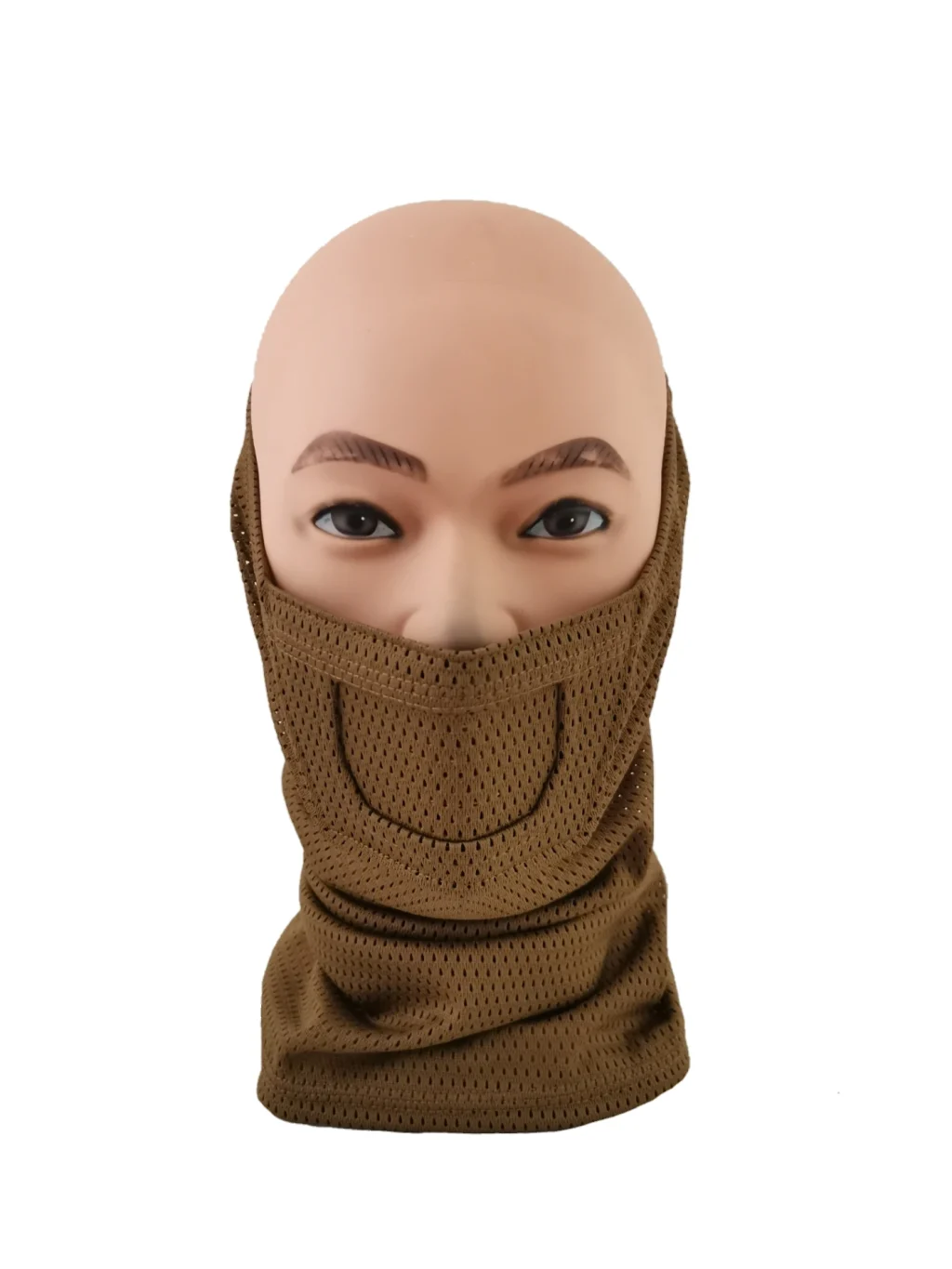 Balaclava con Protección Bucal Face Warrior de Cygnus Armory (Color: Coyote) - Imagen 2