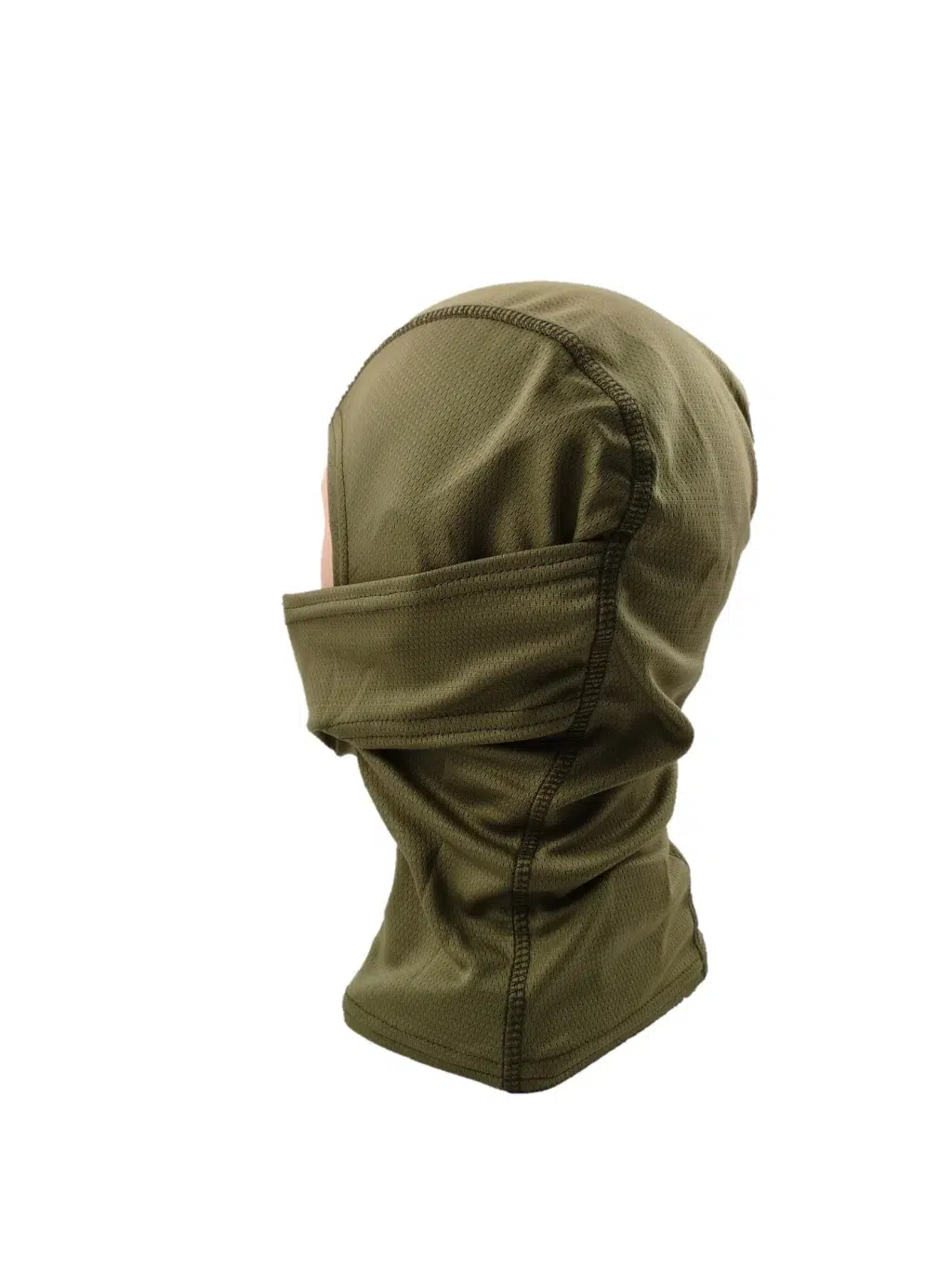 Balaclava con Protección Bucal Fullface Warrior de Cygnus Armory (Color: Verde Olivo) - Imagen 2