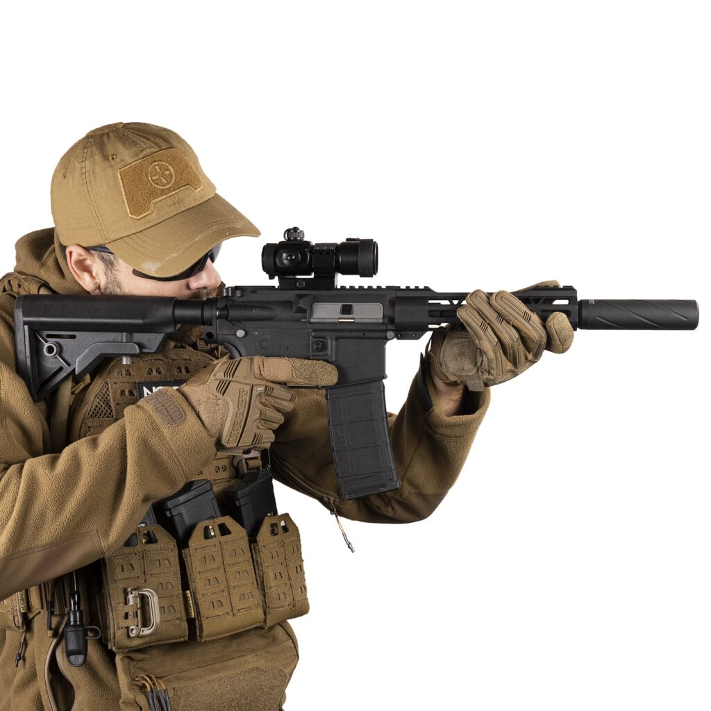 Supresor Integrado V2 Novritsch para Réplicas de Airsoft (Rosca: 14 mm Negativa CCW) - Imagen 4