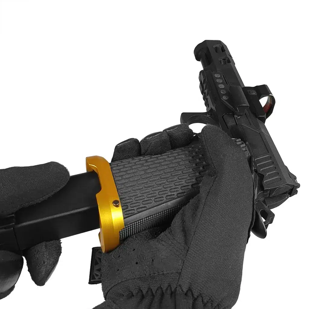 Base Extendida Gen2 (Magwell) para Novritsch SSP5 / SSP1 (Color: Dorado) - Imagen 3