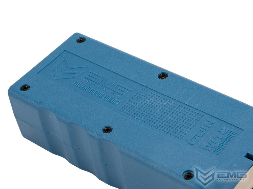 Speed Loader EMG Odin Innovations M12 Sidewinder con Reductor de Sonido (Color: Azul) - Imagen 5