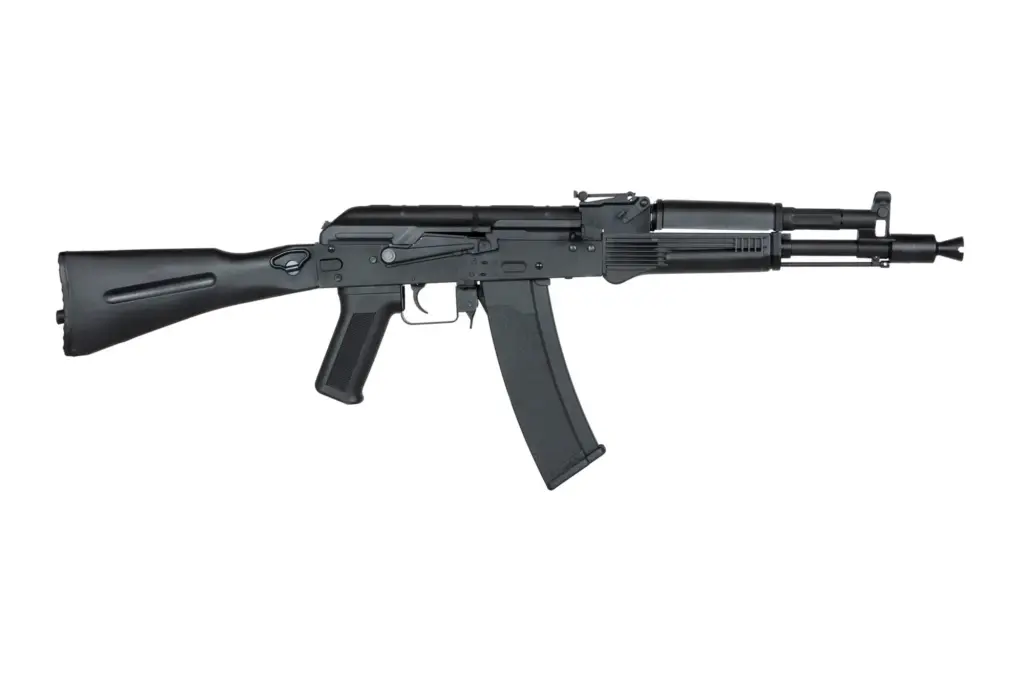 AK-74M SBR con Culata Plegable Specna Arms CORE SA-J73 para Airsoft / AEG (Color: Negro) - Imagen 3