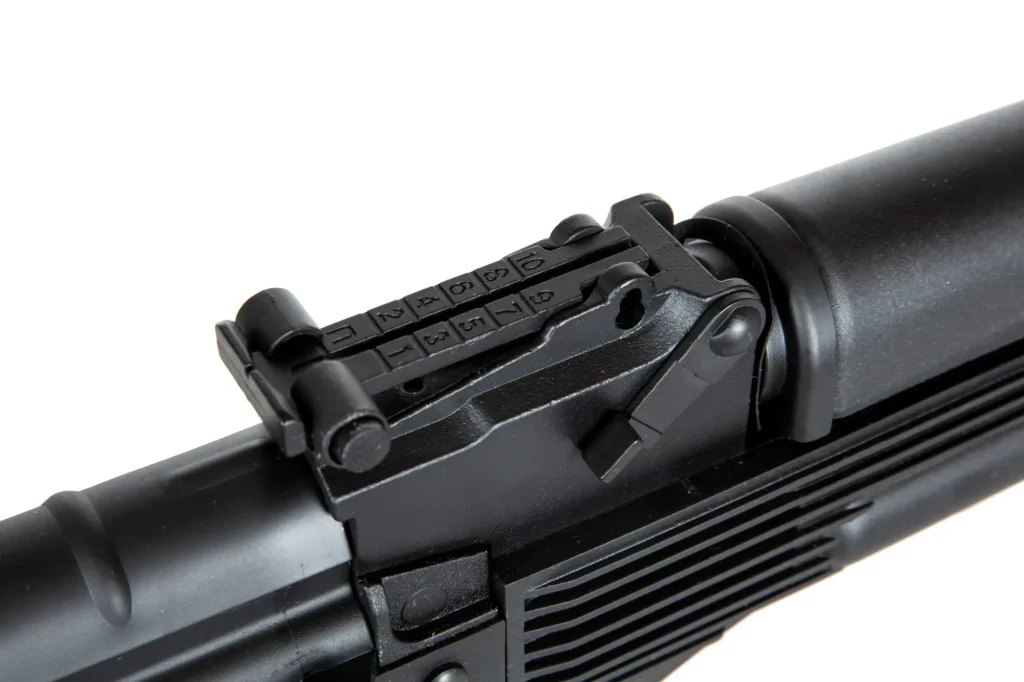 AK-74M SBR con Culata Plegable Specna Arms CORE SA-J73 para Airsoft / AEG (Color: Negro) - Imagen 5