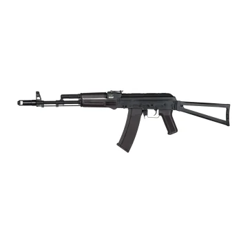 AK-74M con Culata Triangular Plegable Specna Arms CORE SA-J74 para Airsoft / AEG - Negro-Ciruela
