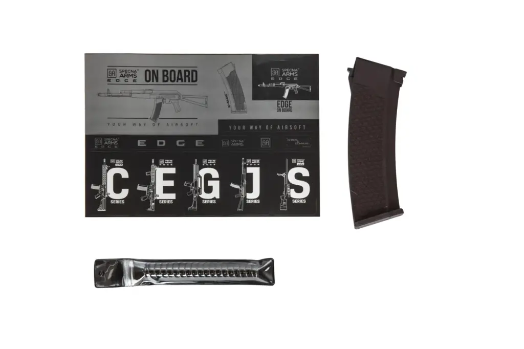 AK-74M con Culata Triangular Plegable Specna Arms CORE SA-J74 para Airsoft / AEG (Color: Negro-Ciruela) - Imagen 5