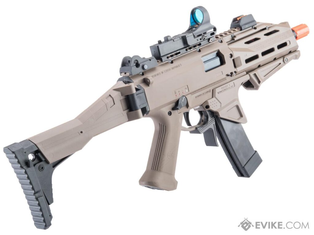 Scorpion EVO 3 A1 de ASG CZ con Kit Ergonómico ATEK (Color: FDE) - Imagen 2