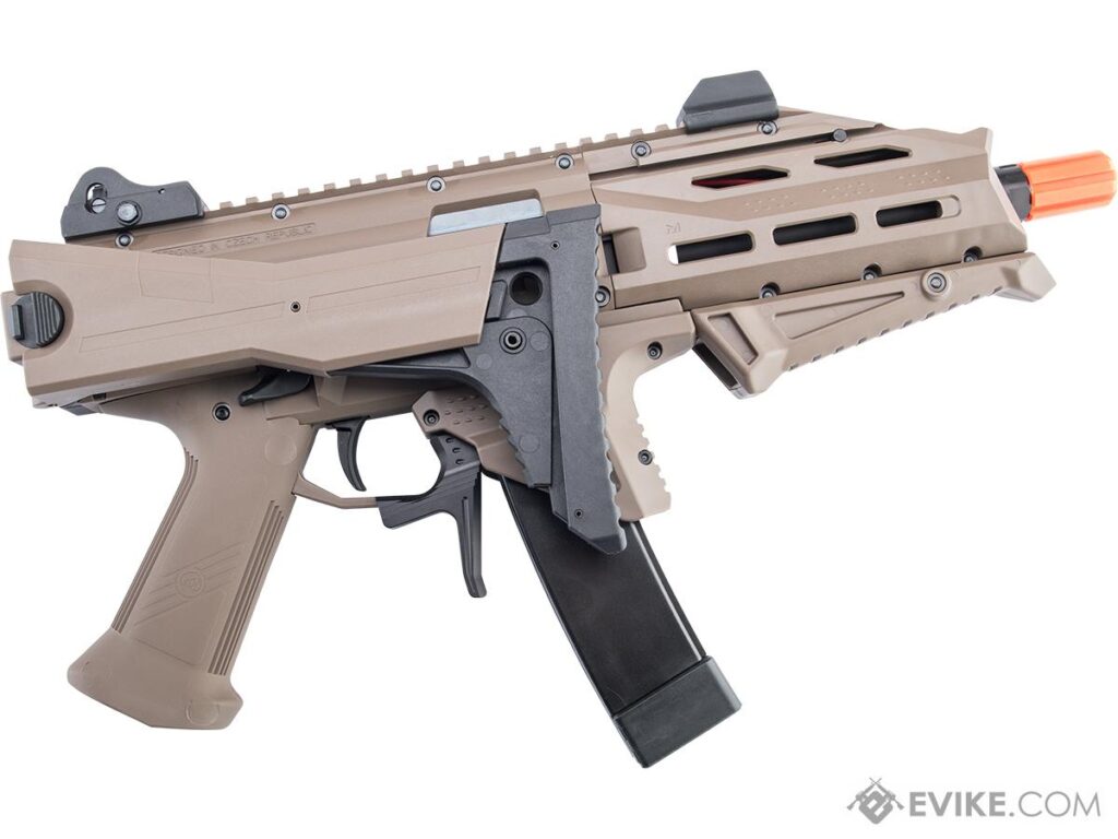 Scorpion EVO 3 A1 de ASG CZ con Kit Ergonómico ATEK (Color: FDE) - Imagen 4