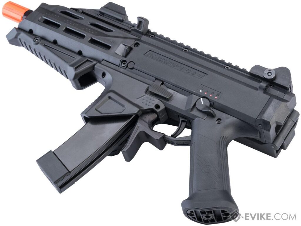 Scorpion EVO 3 A1 de ASG CZ con Kit Ergonómico ATEK (Color: Negro) - Imagen 4