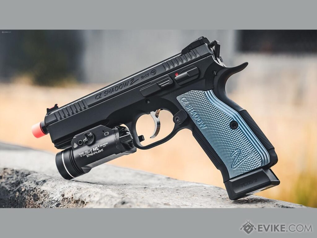 CZ Shadow 2 ASG de Competencia con Retroceso para Airsoft (Cargador: CO2) - Imagen 8