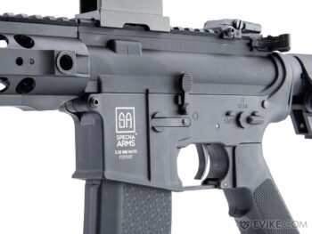 M4 SBR Specna Arms FLEX™ SA-F01 Gen2 con MOSFET X-ASR para Airsoft (Color: Negro) - Imagen 4