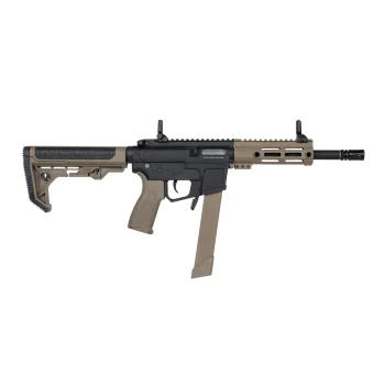 SMG Specna Arms FLEX™ SA-FX01 Gen2 para Airsoft - Negro-Tan - Vista 2