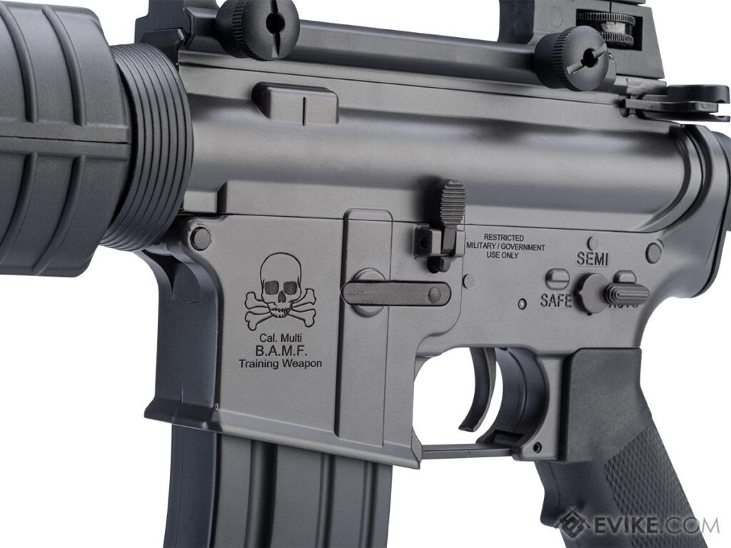 M4 Commando CYMA Sport BAMF para Airsoft / AEG (Color: Negro) - Imagen 4