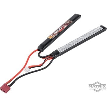 Batería LiPo 7.4 V tipo Mariposa de Alto Rendimiento Matrix