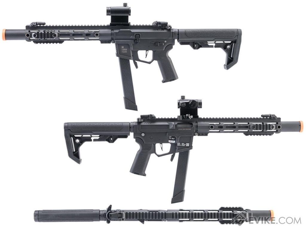 SMG Specna Arms FLEX™ HAL™ ETU SA-FX02 para Airsoft (Color: Negro) - Imagen 3