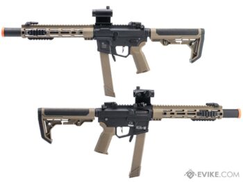 SMG Specna Arms FLEX™ SA-FX02 HAL™ con MOSFET para Airsoft (Color: Negro-Tan) - Imagen 3