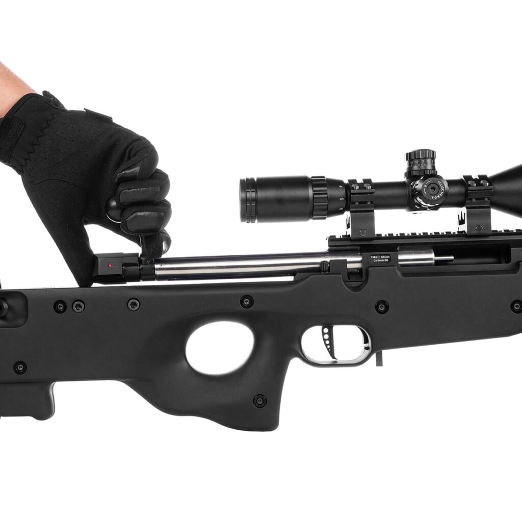 Novritsch SSG96 Mk1 para Airsoft (Color: Negro, ~2.2 Joules / ~M150) - Imagen 6