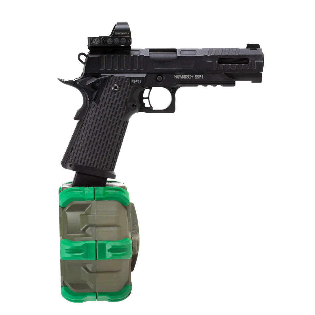 Cargador de Tambor WE para Secundarias Hi-Capa (Tipo: Gas, 350 BBs) - Imagen 3