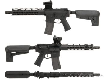 Krytac Trident MK2 CRB para Airsoft / AEG (Modelo: Negro / 350 FPS) - Imagen 4