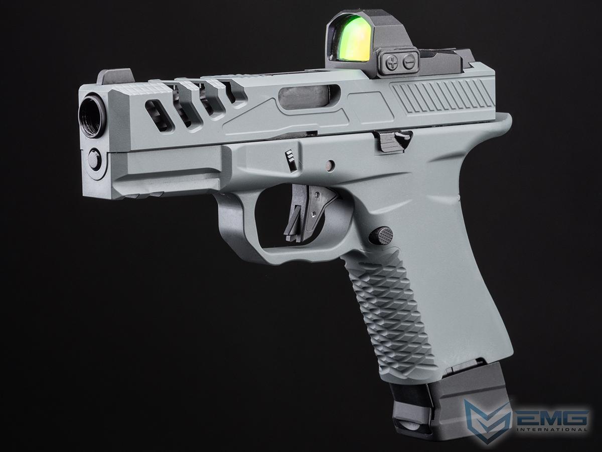 1 Pistola con Retroceso EMG F-1 Firearms Licenciada BSF-19 para Airsoft (Color: Gris / CO2) - Imagen 1