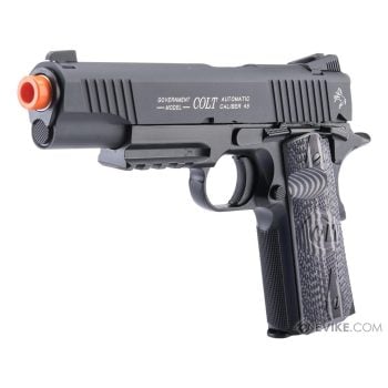 Pistola de CO2 con Retroceso Cybergun Colt 1911 “Combat Unit” para Airsoft