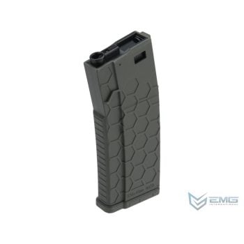 Cargador HiCap FlashMag EMG Helios Hexmag para M4 de Airsoft / Polímero - Verde Olivo