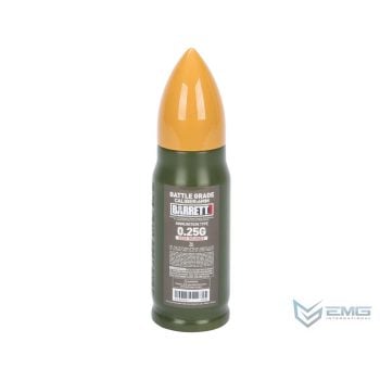 Bote con 2000 BBs 0.25 g Match Grade de 6 mm EMG con Licencia Barrett para Airsoft