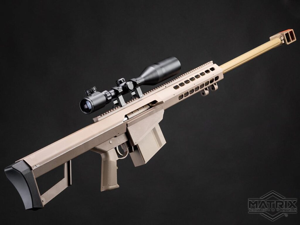 Rifle de Francotirador Barrett M82A1 para Airsoft / Matrix (Color: Desert Earth) - Imagen 2