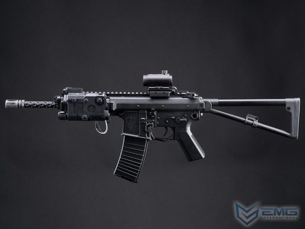 Delta PDW EMG Helios Knights Armament con MOSFET para Airsoft / AEG (Color: Negro) - Imagen 2