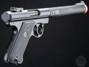 Pistola SOCOM Gear Gemtech High Power 400 FPS Oasis para Airsoft Gas - Vista 2