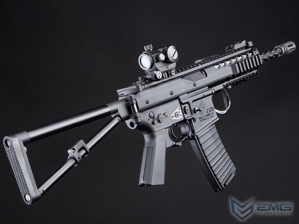 Delta PDW EMG Helios Knights Armament con MOSFET para Airsoft / AEG (Color: Negro) - Imagen 3