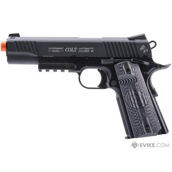Pistola de CO2 con Retroceso Cybergun Colt 1911 “Combat Unit” para Airsoft - Vista 3