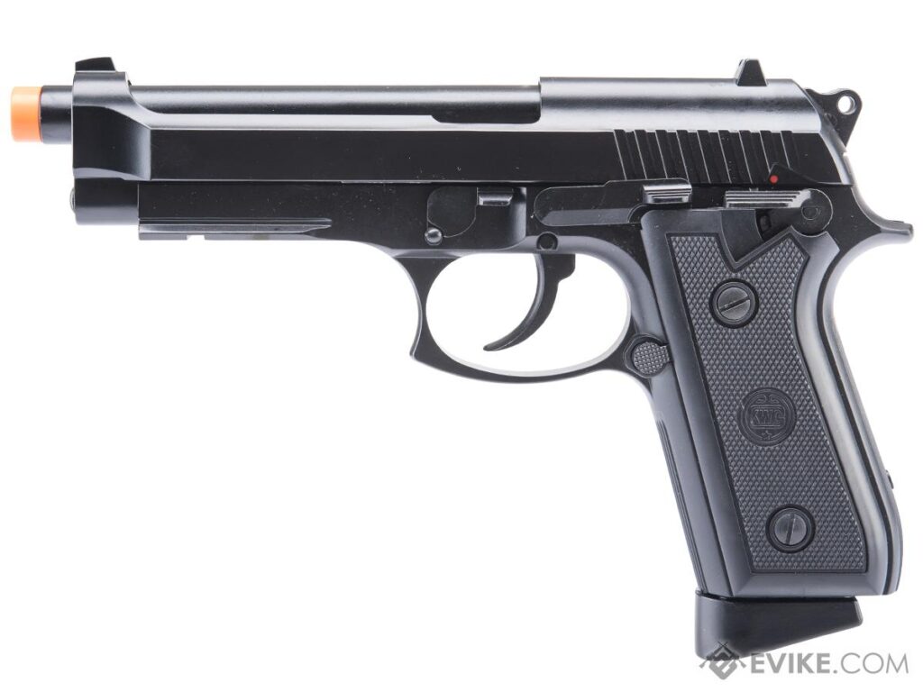Pistola M9 PT92 de Metal Semi/Auto con Retroceso para Airsoft / KWC (Tipo: CO2) - Imagen 3