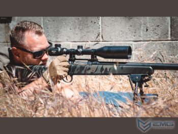 Francotirador de Cerrojo EMG Barrett Fieldcraft Precision con Zero Trigger para Airsoft (Color: Multicam con cañón de acero inoxidable) - Imagen 4