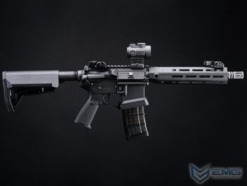 Rifle AEG de Airsoft EMG Lancer Systems Licenciado L15 Defense (Guardamanos Negro / 20.32cm) - Imagen 4