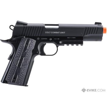 Pistola de CO2 con Retroceso Cybergun Colt 1911 “Combat Unit” para Airsoft - Vista 4