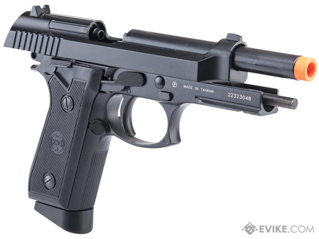 Pistola M9 PT92 de Metal Semi/Auto con Retroceso para Airsoft / KWC (Tipo: CO2) - Imagen 5