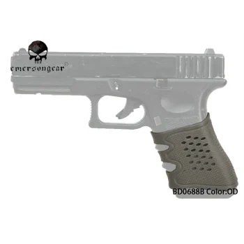 Empuñadura de Goma Antideslizante para Glock, Novritsch SSP18 y SSE18 - Verde Olivo